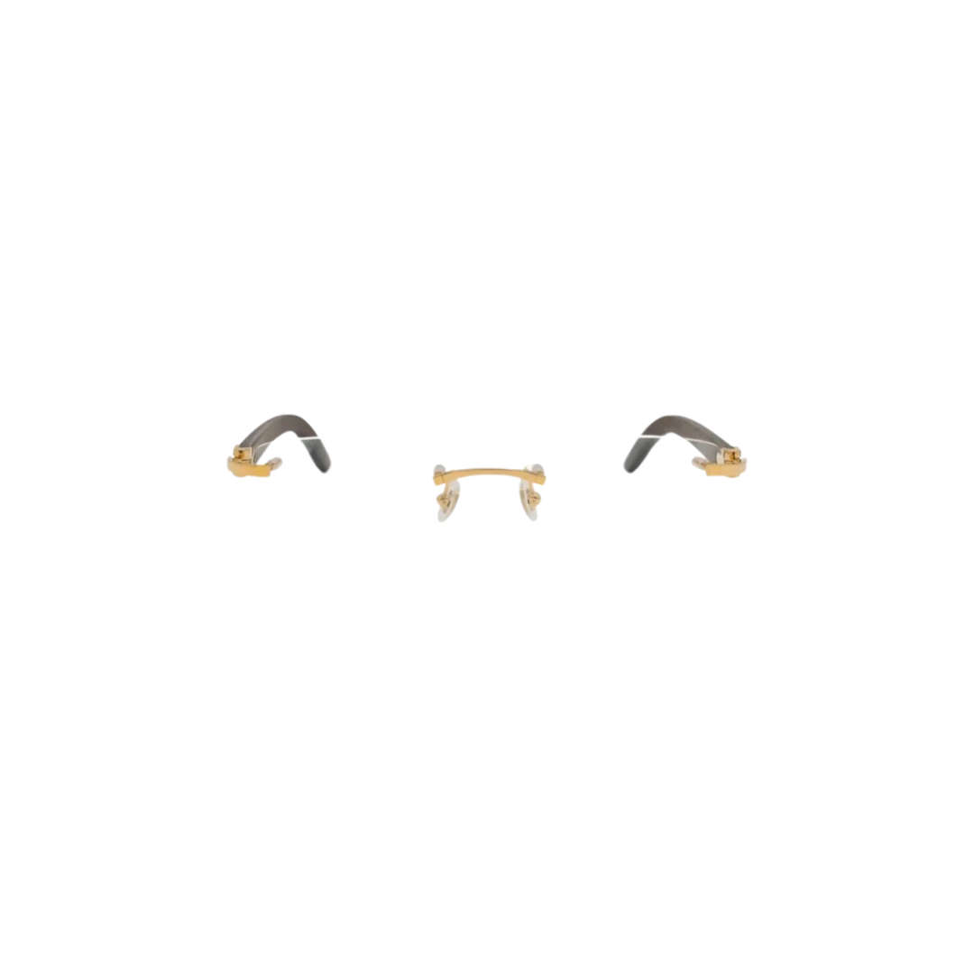 Cartier Panthere de Cartier CT0061O 002 Gold Rimless Eyeglasses