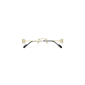 Cartier C Decor CT0344O 001 Gold Rimless Eyeglasses