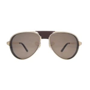 Cartier CT0296S005 Gold Aviator Sunglasses
