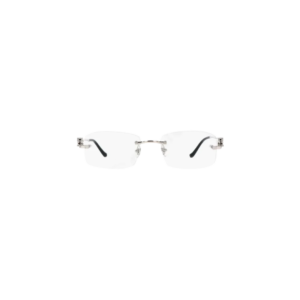 Cartier Panthere de Cartier CT0281O 002 Silver Rimless Eyeglasses