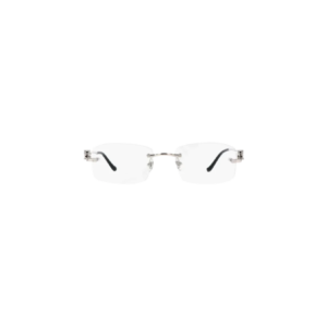 Cartier Panthere de Cartier CT0281O 002 Silver Rimless Eyeglasses
