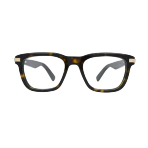 Cartier Premiere de Cartier CT0444O 003 Havana Rectangular Eyeglasses
