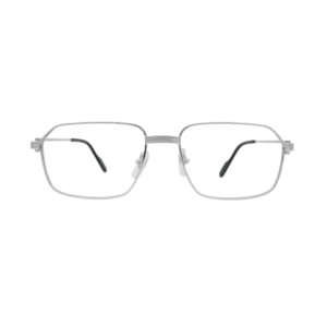 Cartier Premiere de Cartier CT0445O 002 Silver Rectangular Eyeglasses