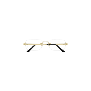 Cartier Santos de Cartier CT0479O 001 Gold Rimless Eyeglasses