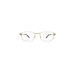 Cartier Santos de Cartier CT0481O 001 Gold Rectangular Eyeglasses