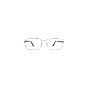 Cartier Signature C de Cartier CT0520O 002 Gold Rectangular Eyeglasses