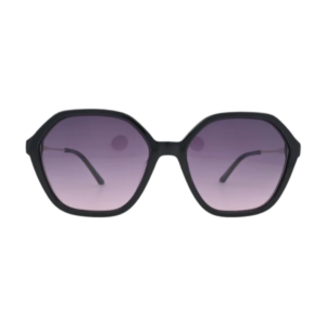 ELLE EL14983 Black Hexagon Sunglasses