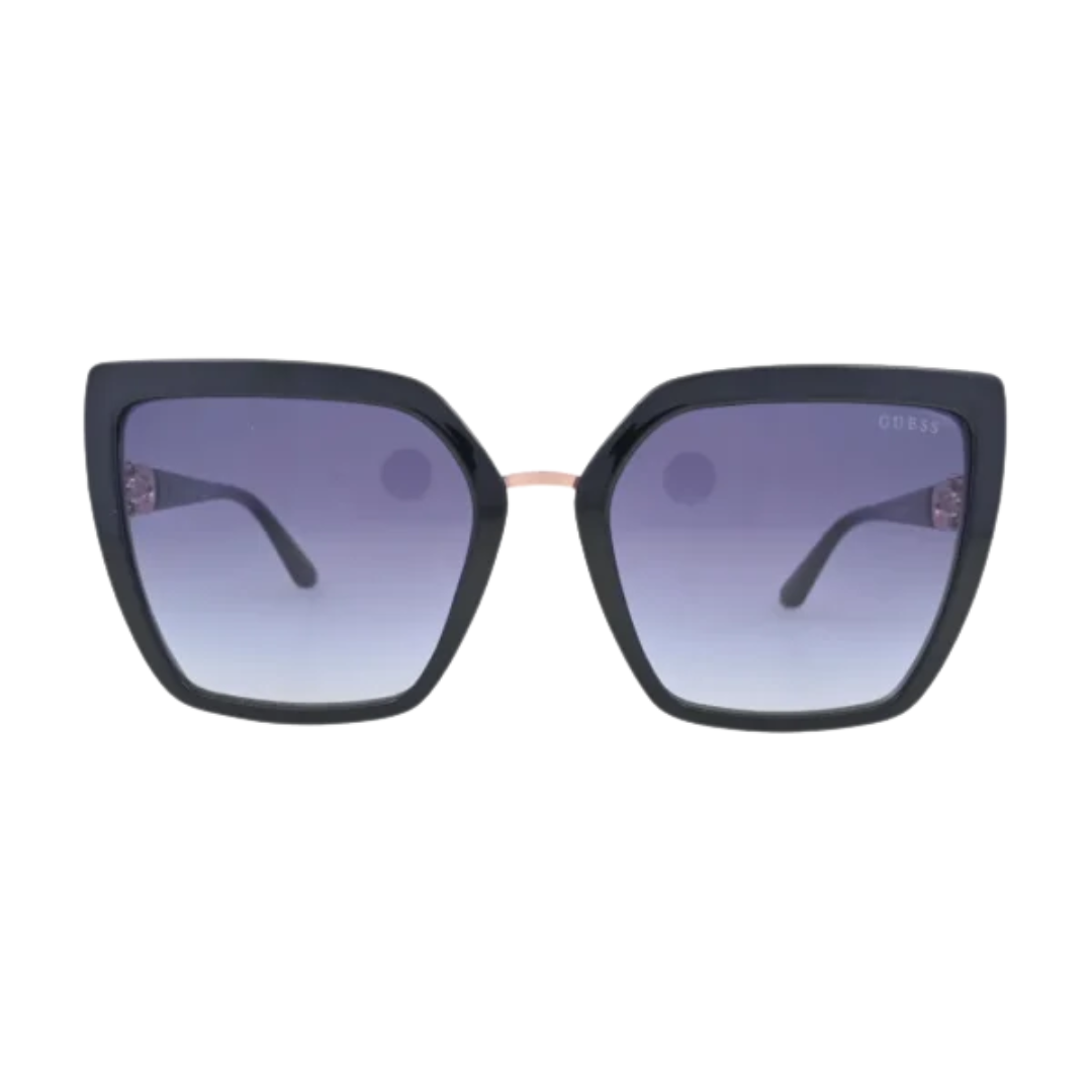 Guess GU00160 Black Cat Eye Sunglasses