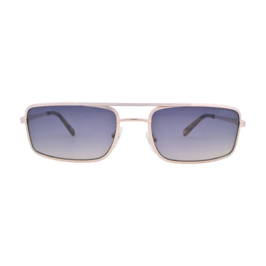 Guess GU00168 Gold Aviator Sunglasses
