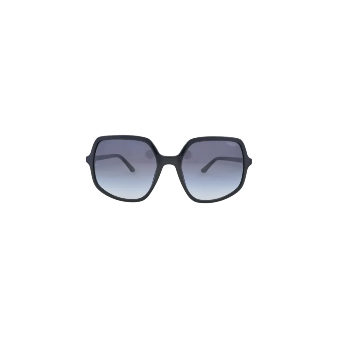 Guess GU00257 Black Hexagon Sunglasses