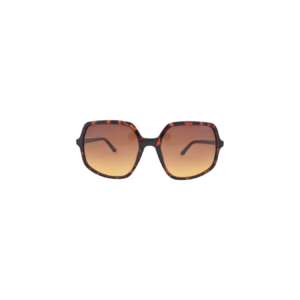 Guess GU00257 Havana Hexagon Sunglasses