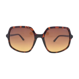Guess GU00257 Havana Hexagon Sunglasses