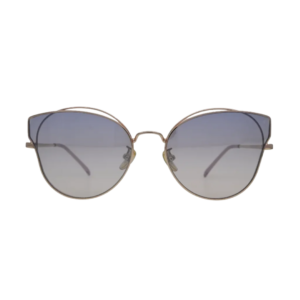 Kids Rimless Silver C-decor Sunglasses