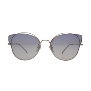 Kids Rimless Silver C-decor Sunglasses
