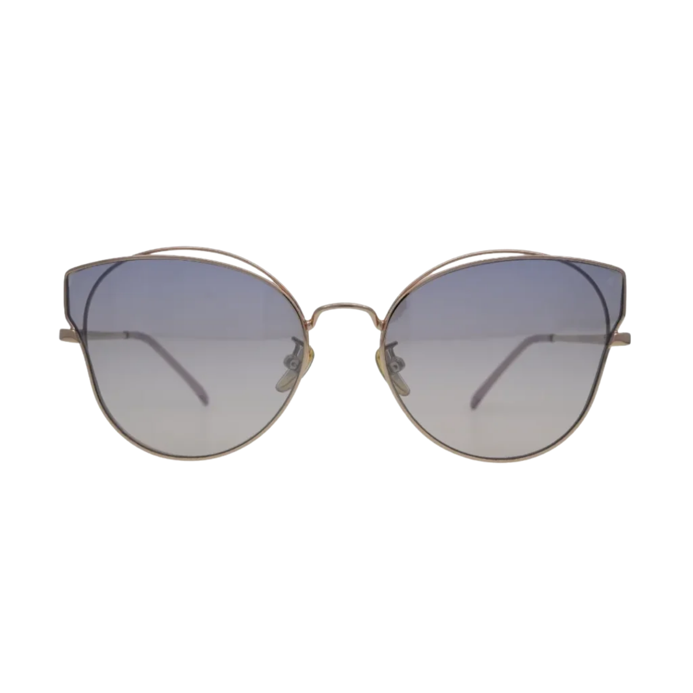 Kids Rimless Silver C-decor Sunglasses