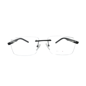 Men’s Rimless Glasses Black 6449