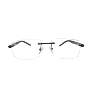 Men’s Rimless Glasses Black 6449