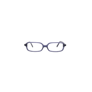 Navy rectangular plastic frame for women