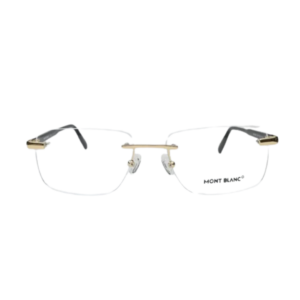 Rimless Eyeglasses for Men Gold MB-0088O