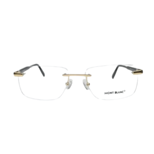 Rimless Eyeglasses for Men Gold MB-0088O