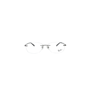 Rimless Metal Glasses Gunmetal 8842