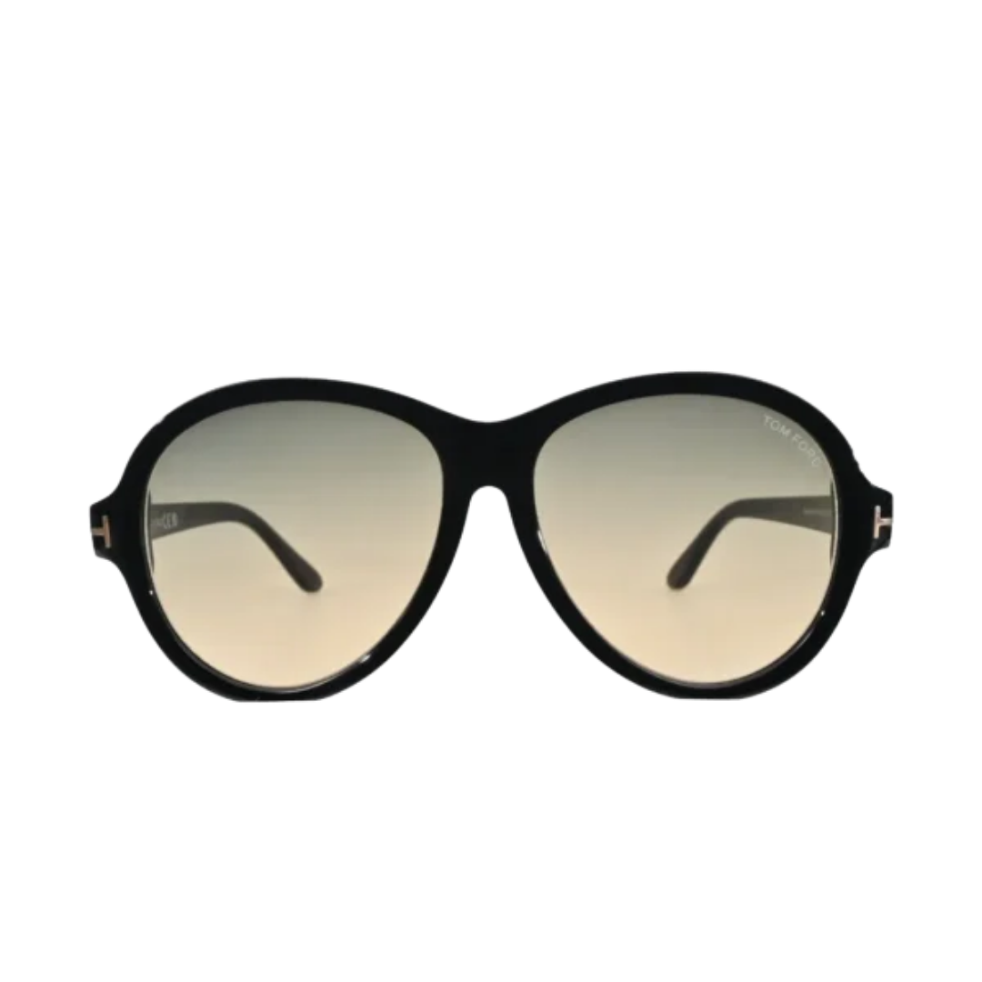 Tom Ford Camryn TF1033 01B Black Round Sunglasses