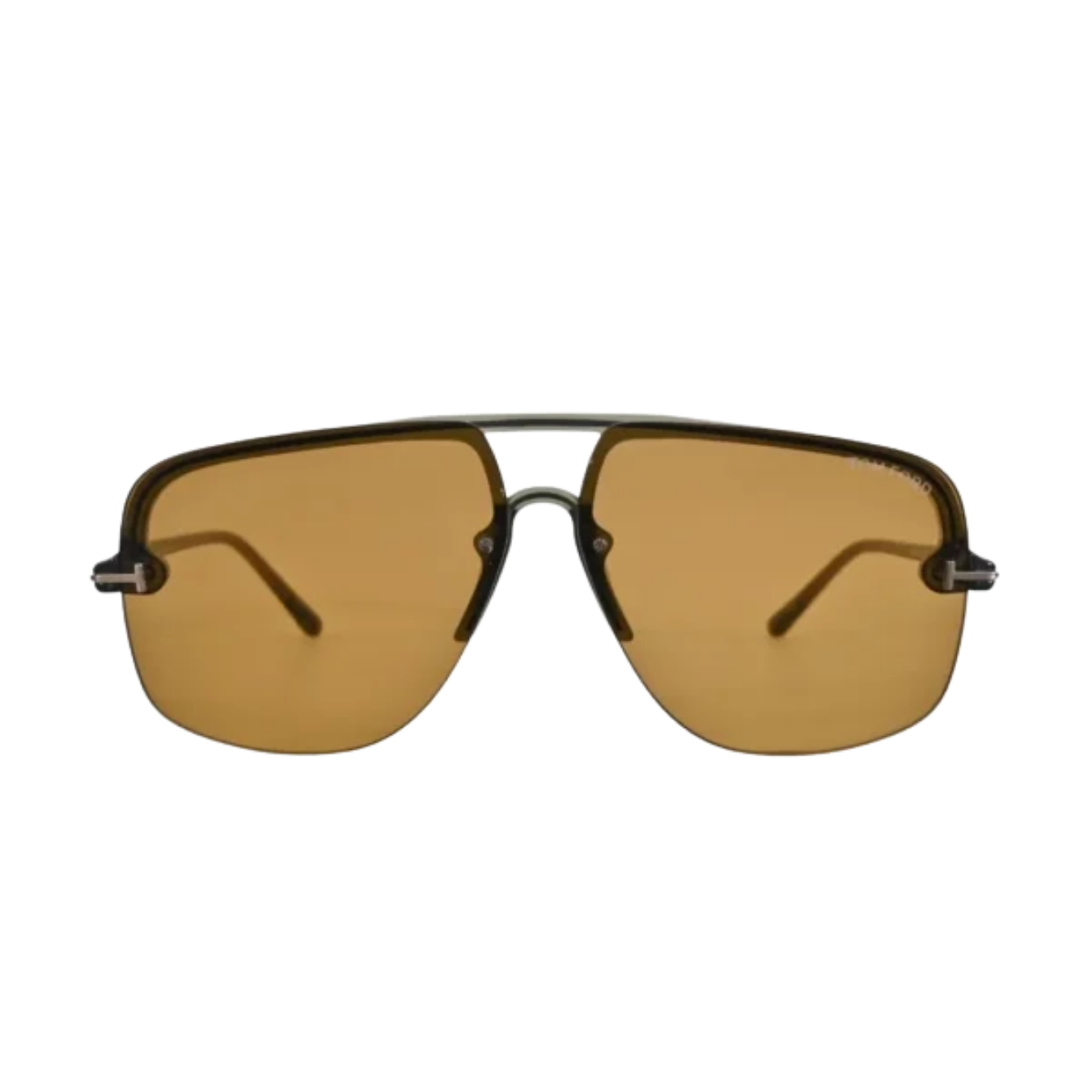Tom Ford Hugo-02 TF1003 93E Shiny Light Green Navigator Sunglasses.
