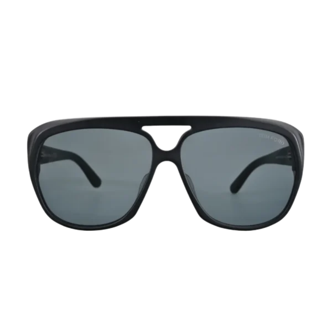 Tom Ford Jayden TF1103 02A Matte Black Aviator Sunglasses