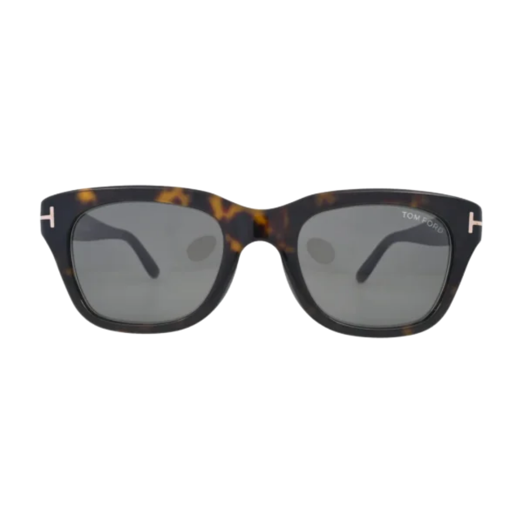 Tom Ford Snowdon TF237 Havana Rectangular Sunglasses