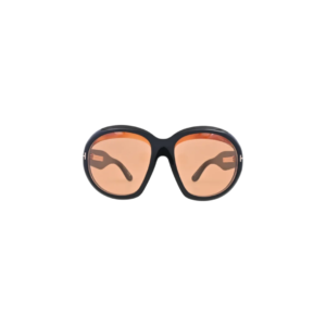 Tom Ford TF1193 Black Round Sunglasses
