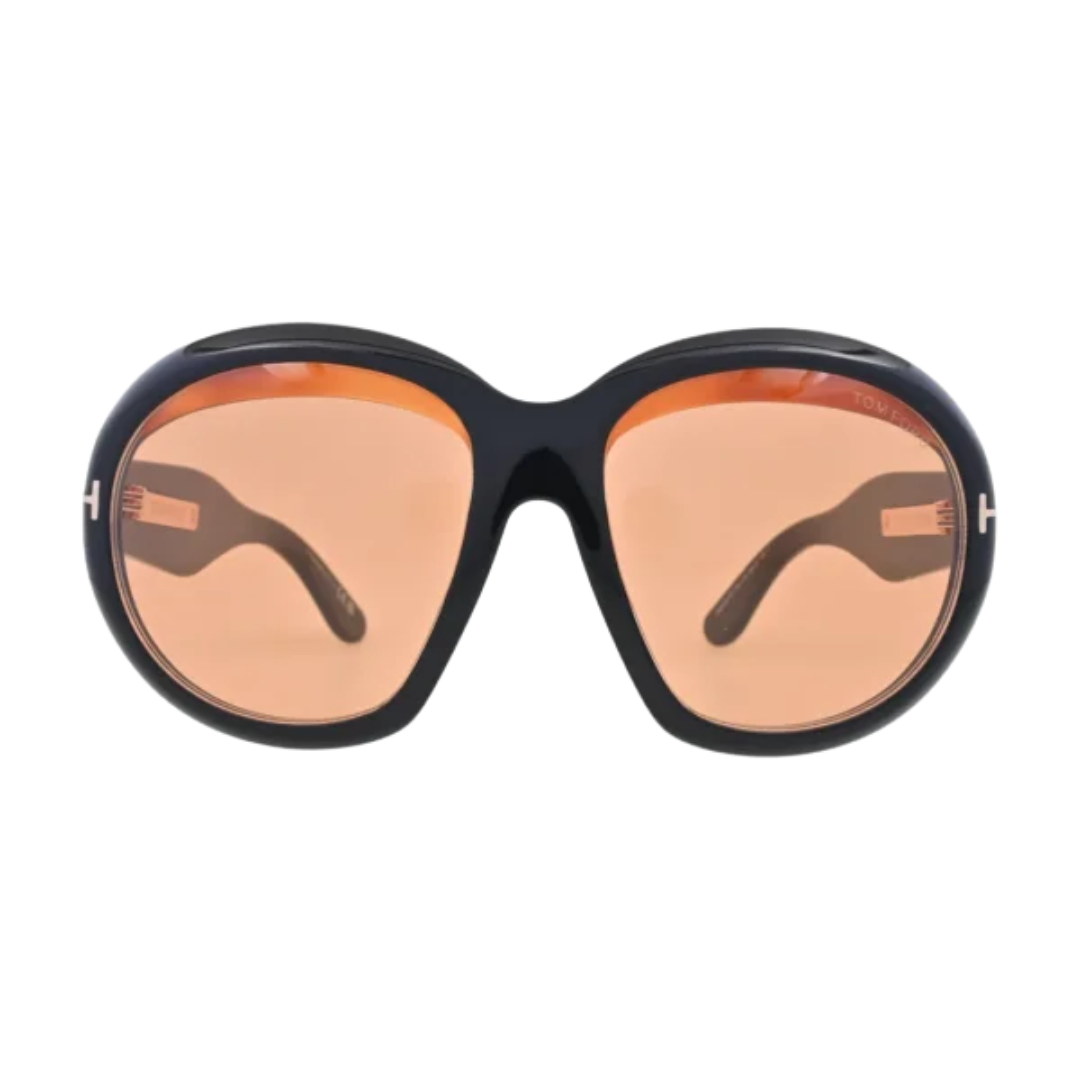 Tom Ford TF1193 Black Round Sunglasses