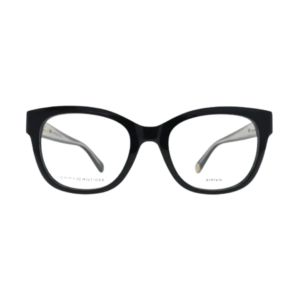 Tommy Hilfiger TH1864 Black Round Eyeglasses