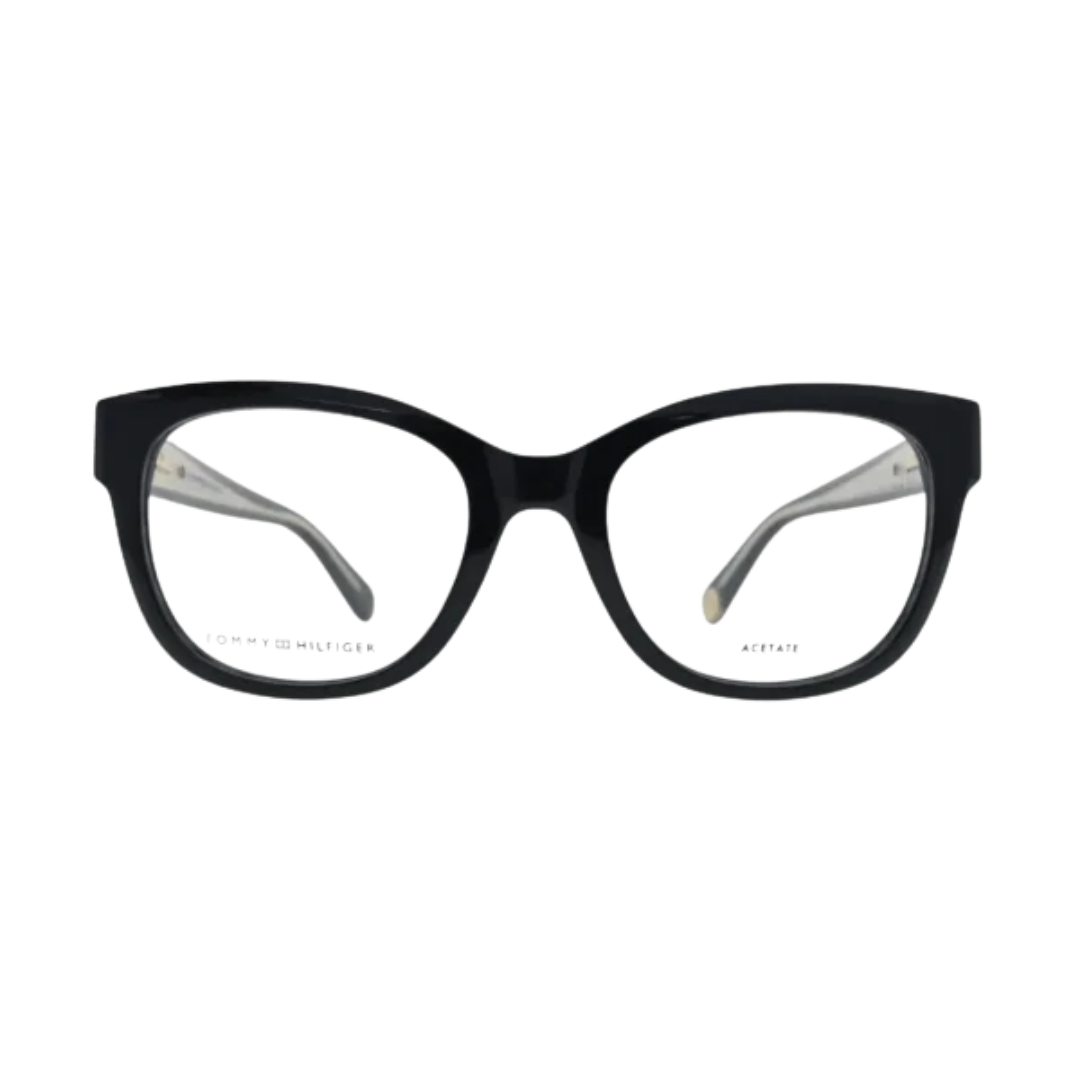 Tommy Hilfiger TH1864 Black Round Eyeglasses