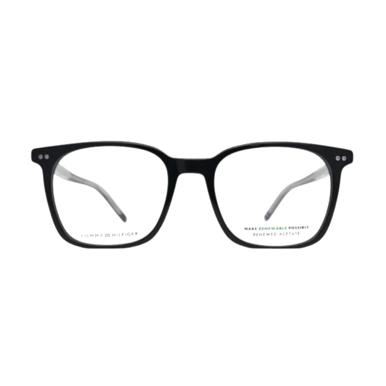 Tommy Hilfiger TH1942 Black Rectangular Eyeglasses
