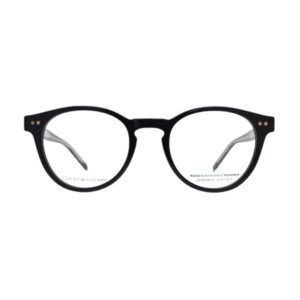 Tommy Hilfiger TH1984 Black Round Eyeglasses