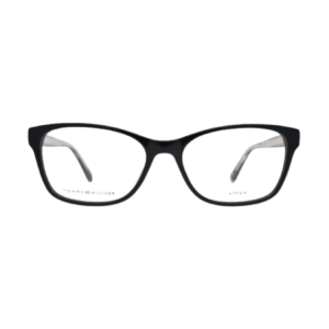Tommy Hilfiger TH2008 Black Rectangular Eyeglasses