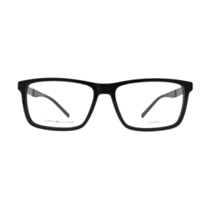 Tommy Hilfiger TH2084 Black Rectangular Eyeglasses