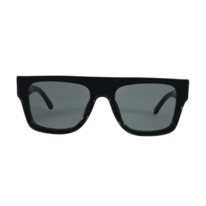 Tory Burch TY7185U Black Flat-Top Rectangular Sunglasses