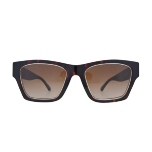 Tory Burch Trace TY1786U Havana Rectangular Sunglasses